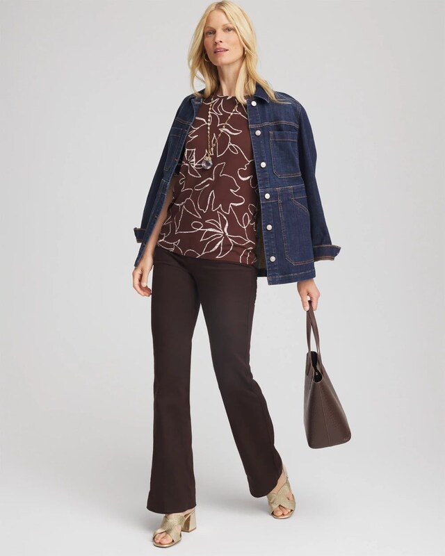 Touch of Cool Elbow-Sleeve Perfect Tee - image 2